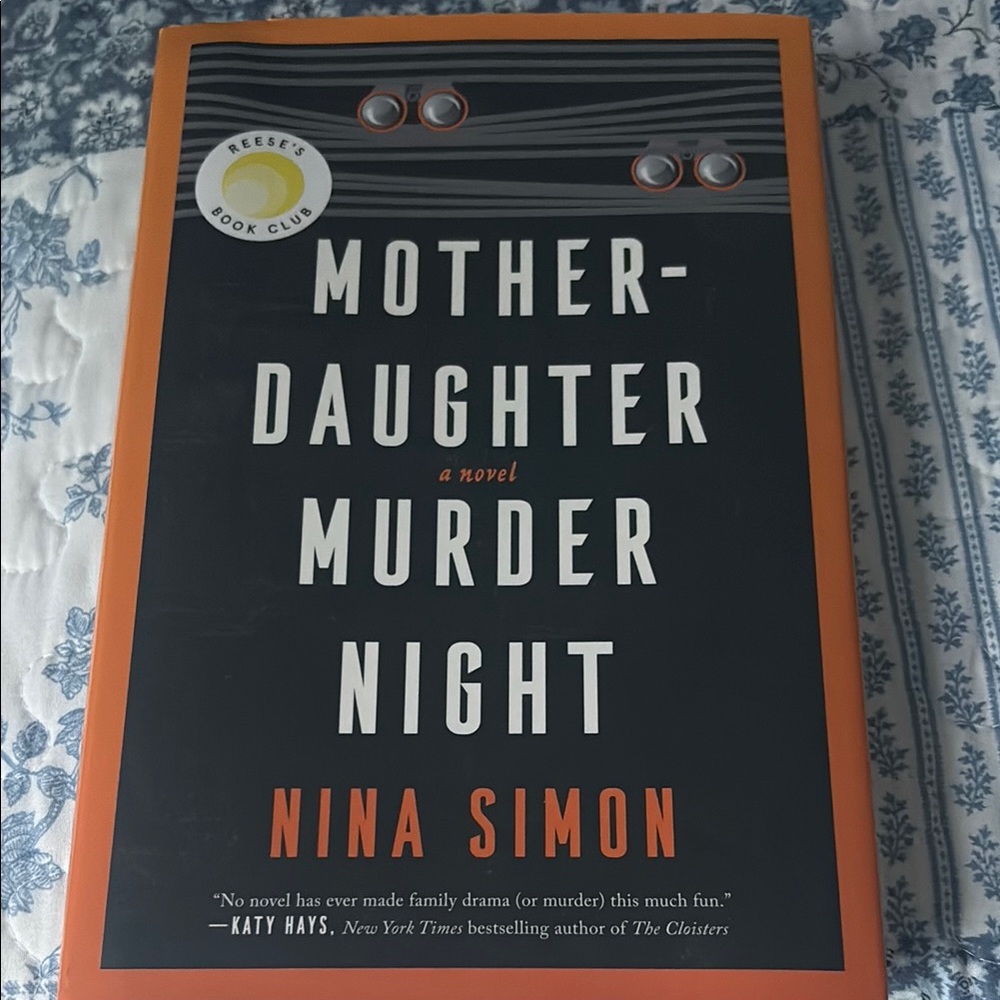 Mother-Daughter Murder Night Book Hardcover